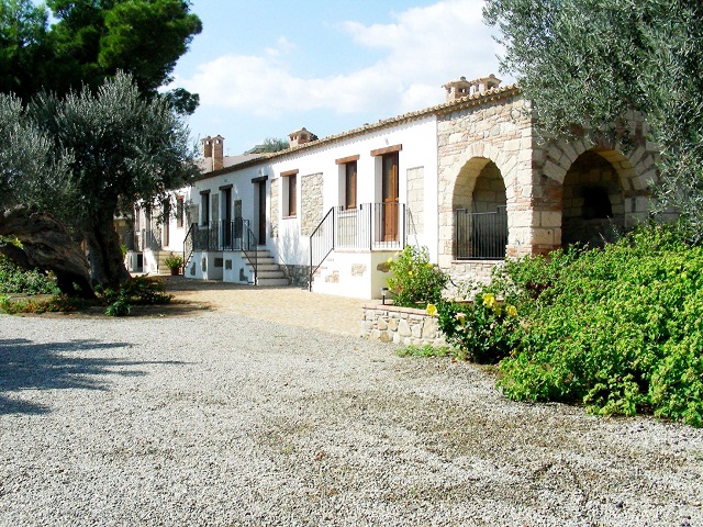 Vista dell'agriturismo